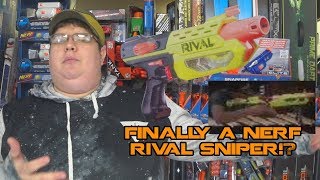 NERF RIVAL EDGE MERCURY Leaked and new Rival Sniper Rifle  Walcom S7 [upl. by Akiemehs]