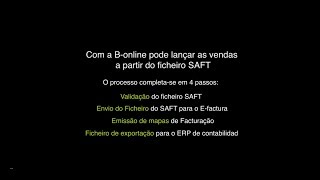 Contabilizar vendas com o SAFT [upl. by Treblig]