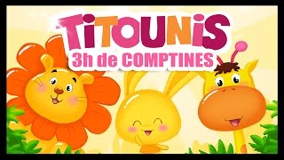 Comptines et chansons  3h  Monde des Titounis  Ah les crocodiles [upl. by Epilihp316]