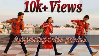 Appadipodu podu song  Ghilli  Vijay Thalapathi  Tamil  Dance cover  Vamshikrish masssong [upl. by Aron86]