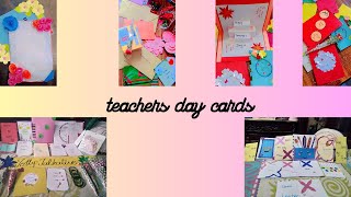 easy teachers day card idea from paper  teachers day greeting card last minute teacher day card [upl. by Noiram]