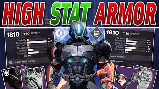 The BEST amp FASTEST Methods to Get HIGH STAT ARMOR in Destiny 2 Right Now  Destiny 2 [upl. by Fortunato526]