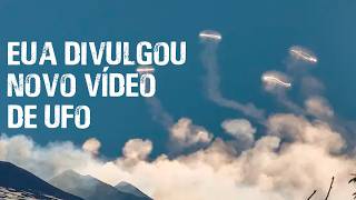 DEPARTAMENTO DE DEFESA DOS EUA DoP DIVULGA VÍDEO DE UFO EM VULCÃO [upl. by Apgar]