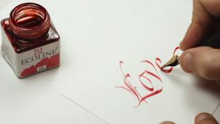 Italic Calligraphy Practice [upl. by Nacnud]