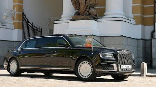 Putin ditches imported cars in favour of Russianmade limousine [upl. by Zobkiw]