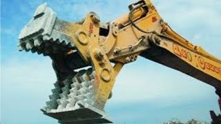 Fast Extreme Earth Moving Machines At Work amp Heavy Equipment Excavator House Demolition [upl. by Adnovahs]