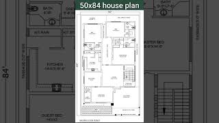 How to Create Your Dream Home A Guide to Designing a 50x84 House Plan [upl. by Akoyin]