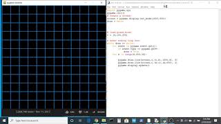 how to make a grid with pygame [upl. by Ricker]