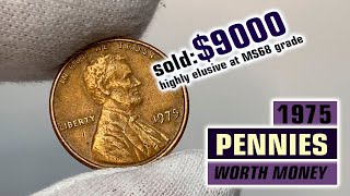 1975 Lincoln Cent Are Worth 9000 [upl. by Leamse]