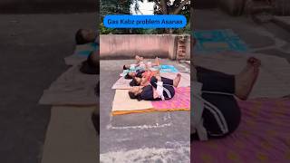 Gas Kabz ki Problem se Rahat Paye gaskabz gas yoga asanas trending viral shorts healthy [upl. by Penelopa]