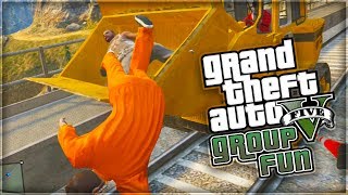 GTA 5 Online Battle of the Bridge With Zerkaa KSI Vikkstar123 Callux and Behzinga [upl. by Kubetz]