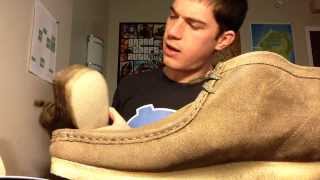 Clarks Wallabees Boots Unboxing  Taupe Suede [upl. by Estella770]