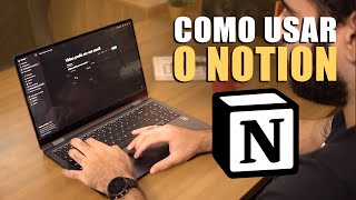 NOTION  como usar e COMEÇAR DO ZERO em POUCOS MINUTOS melhor app de organização [upl. by Inaluiak]