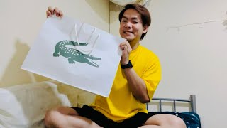 UNBOXING LACOSTE 🐊 [upl. by Lerner]