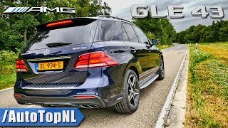 Mercedes AMG GLE 43 30 V6 BiTurbo  Exhaust SOUND Onboard AUTOBAHN amp REVS by AutoTopNL [upl. by Morrell892]