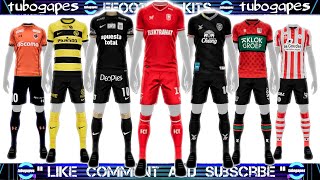 New Kits Best Hd Jersey With Player Name Font eFootball 2024🔥 [upl. by Lipski]