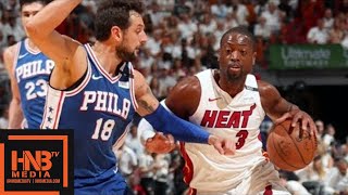 Miami Heat vs Philadelphia Sixers Full Game Highlights  Game 4  2018 NBA Playoffs [upl. by Tallie]