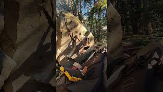 Squamish Bouldering Grand Wall  Swank Stretch V5 [upl. by Sima466]