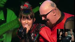 Ancient Metaler Reacts to Baby Metal  Rob Halford  Painkiller and Breking the Law [upl. by Htebsle]