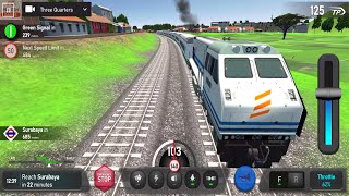 Indonesian Train Sim Game Android Gameplay Videos  Train Wala Game Download [upl. by Gassman]