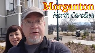 Morganton North Carolina  Walkthrough of Historic Downtown [upl. by Adym]