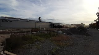 Einfahrt von Neubaulok 99 7243 in Quedlinburg am 13102024 [upl. by Arerrac190]