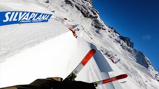 A Run Through Corvatsch Snowpark POV  Jesper Tjäder [upl. by Harwilll]