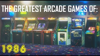 The 20 Greatest Arcade Games Of 1986 [upl. by Ydnab]