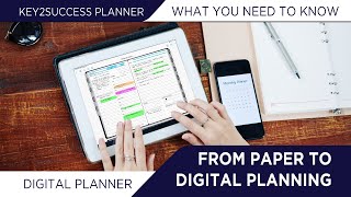 Moving from a Franklin Covey to a digital planner  key2successplanner [upl. by Angi]