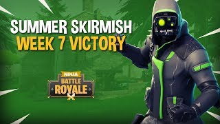 Summer Skirmish Week 7 Victory  Fortnite Tournament Gameplay  Ninja amp Dr Lupo [upl. by Hakym]