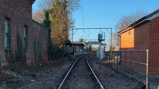 Over the level crossing again  Trip to Frinton  261124 [upl. by Ezzo390]