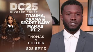 Trauma Drama And Secret Baby Mamas Pt 2 Aliyah Thomas v Stevenson Collier [upl. by Ibocaj794]