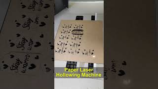 Laser Hollowing Machine for Kraft Paper – Clean Efficient and Accurate Cuttinglasermarkingmachine [upl. by Cochrane968]