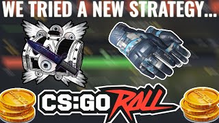 WE TRIED A NEW STRATEGY ON CSGOROLL AND THIS IS HOW IT WENT [upl. by Walworth]