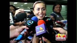 Aida Roman llega a México tras conquistar plata en Londres 2012 [upl. by Duaner815]