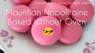 Mauritian Napolitaine Without Oven Recipe Vegan [upl. by Eniruam]