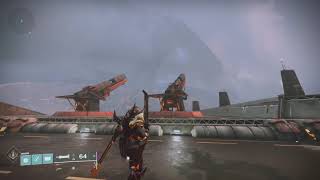 Destiny 2 OOB Firebase Airfield Arms Dealer via Interdimensional Hub Rez [upl. by Fernas]