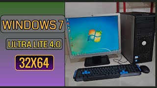 WINDOWS 7 ULTRA LITE 40 ATUALIZADO EM 2024  ULTRA LEVE OTIMIZADO  PARA PCNOTEBOOKS FRACOS [upl. by Neirod]