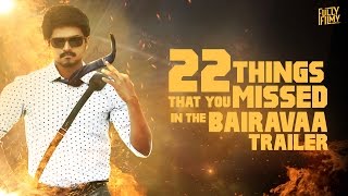 FF Rewind  22 Things That You Missed In The Bairavaa Trailer  Fully Filmy [upl. by Charlot]