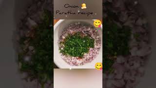 onion 🧅 Paratha recipe [upl. by Shanon]