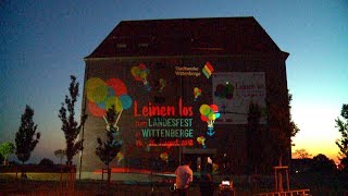 Stadtwerke Wittenberge Hauptsponsor des BrandenburgTages beleuchtet Speicher [upl. by Cornell]