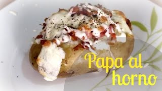 PAPAS RELLENAS AL HORNO  ALE DE NAVA [upl. by Fu]