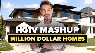 Binge 2 Hours of STUNNING MillionDollar Homes  My Lottery Dream Home  HGTV [upl. by Zakarias]