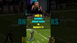 Best Way To RECOVER Onside Kicks In Madden 25 [upl. by Arais741]