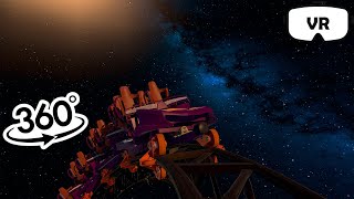 360 ° VR Roller Coaster in Space NoIimits 2 [upl. by Cini]