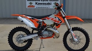 7399 2015 KTM 300 XC 2 Stroke Overview and Review [upl. by Airemat562]