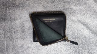 Comme des Garcons sa3100 HalfZip Wallet Remake [upl. by Pius]