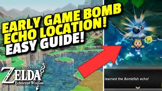 Zelda Echoes of Wisdom  BOMBS Bombfish Location Easy Guide [upl. by Tnomad]