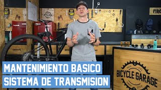 Mantenimiento básico del sistema de transmisión de Bicicletas [upl. by Lahcar]