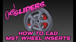 How to CAD  MST Wheel Inserts VSKF [upl. by Liddie618]